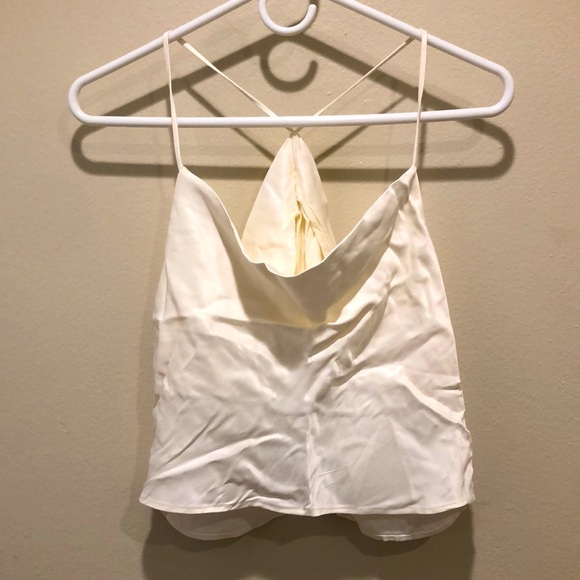 🔥NWT Zara cowl-neck tank XS - Picture 1 of 3